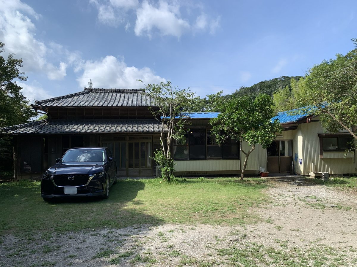 館山の平屋の古民家HANNOSUKEの外観